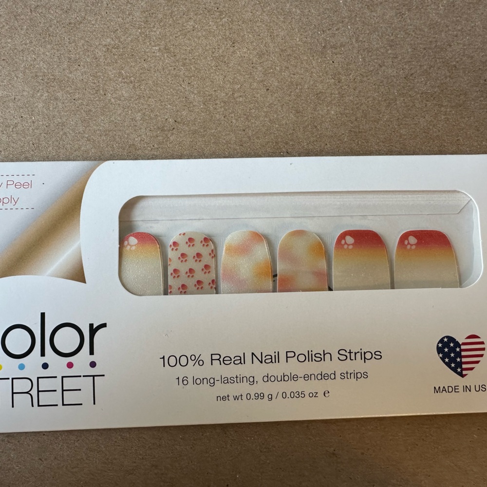 New in package! Color Street- Paws for the Cause